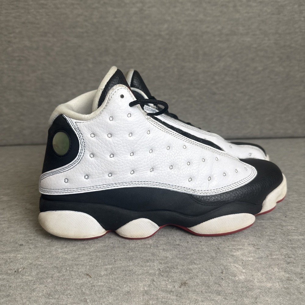 Air Jordan 13 Retro He Got Game White Black Red 414571-104 2018 Men's Sz 10.5